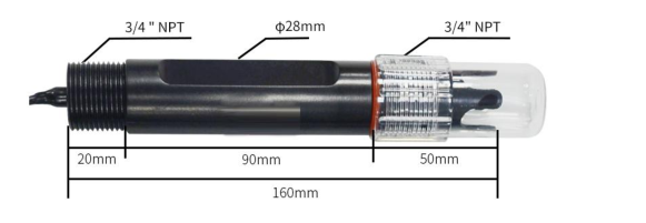 ORP传感器_产品尺寸
