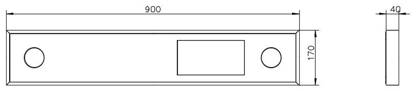 光伏灰尘监测仪_产品尺寸图_光伏灰尘监测