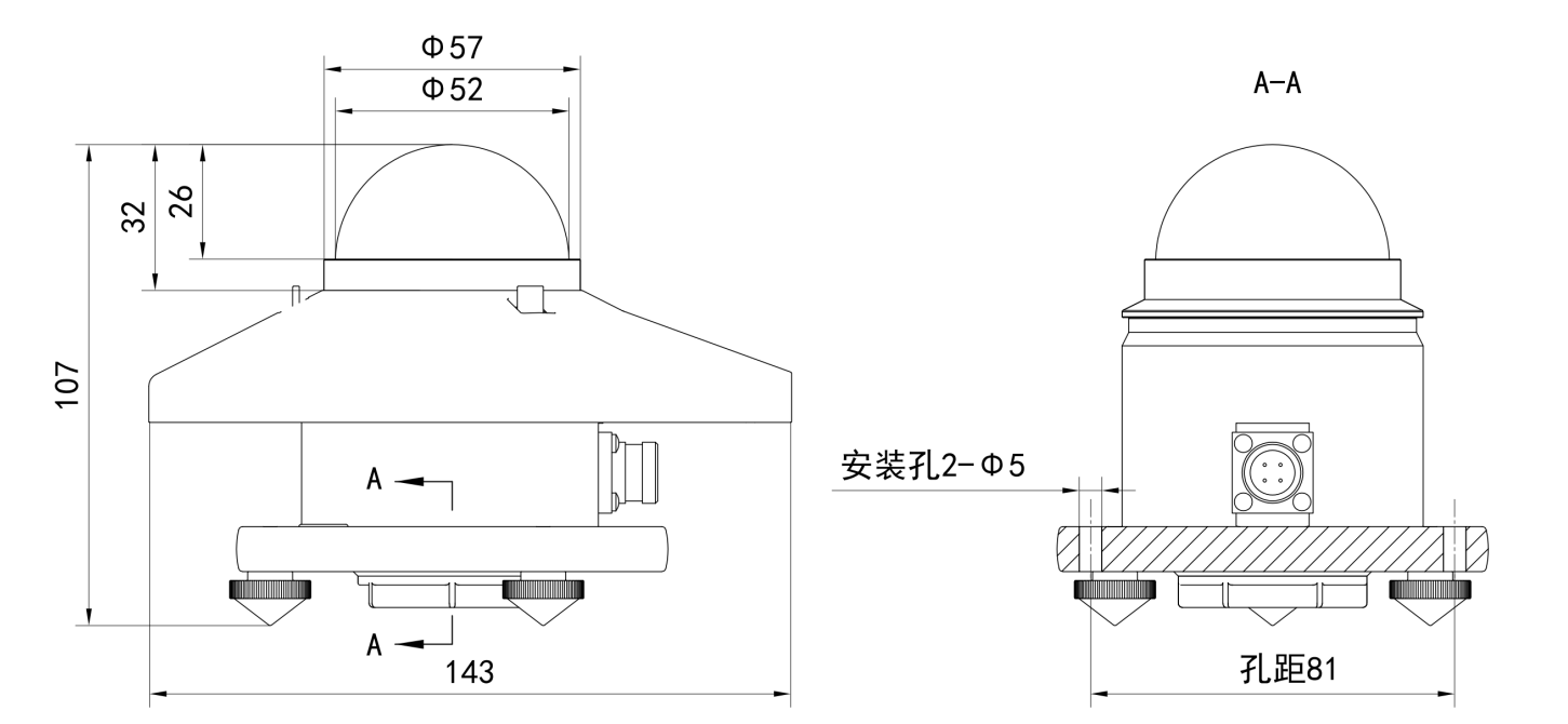 太阳总辐射传感器_太阳辐射传感器_总辐射表_一级太阳辐射计