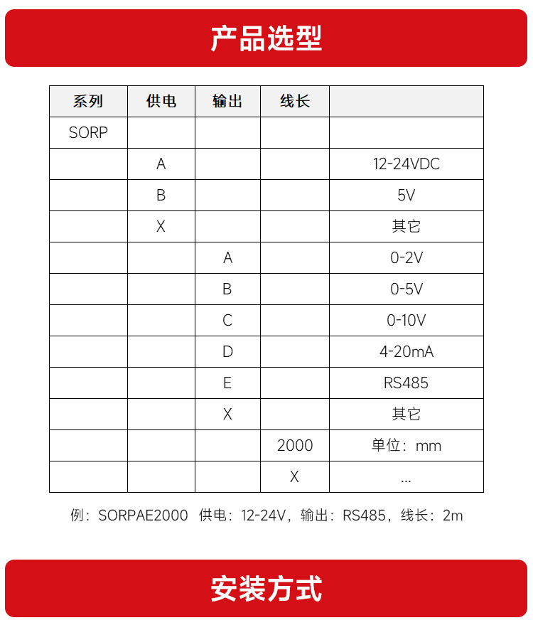 ORP传感器_产品选型_产品选型表_凯发K8国际一体化传感器