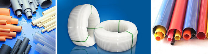 PVC硬质排水管生产线