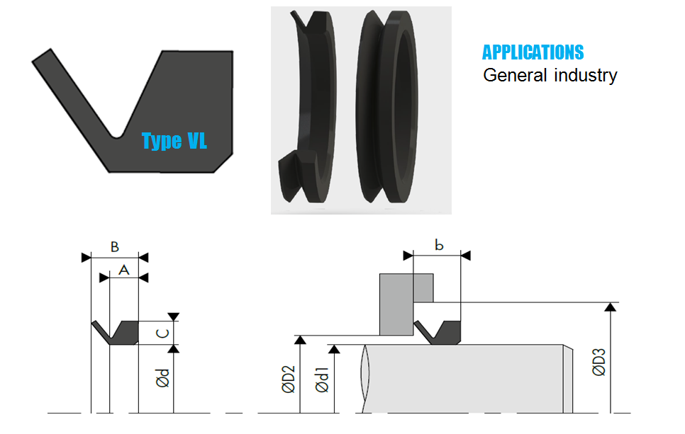 VA Oil Seal Dongguan Lanhe Electronics Co Ltd O Ring Seal Ring