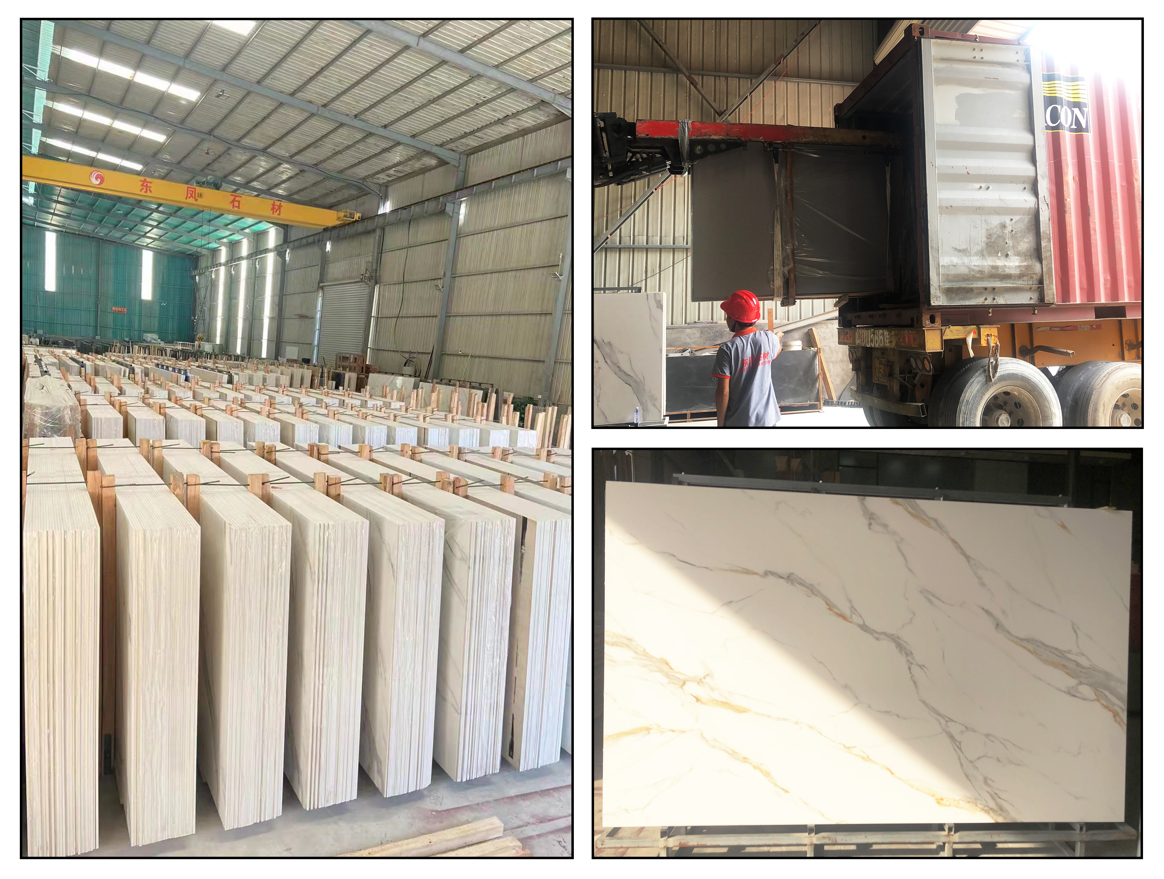 White Big Quartz Slabs Xiamen East Phenix Stone Co Ltd