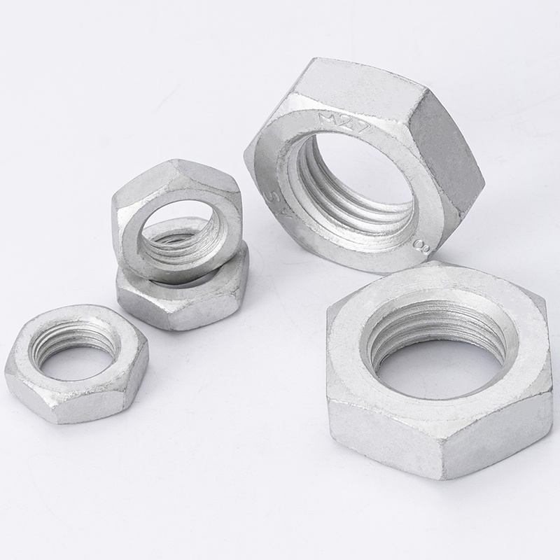 High Strength Grade Steel Dacromet Din Hex Nuts Hebei