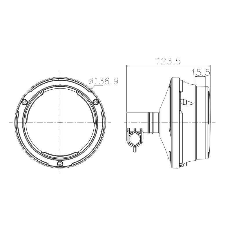 Emark Sae Ultra Slim Beacon Advanced Edition Sammoon Auto Electronics