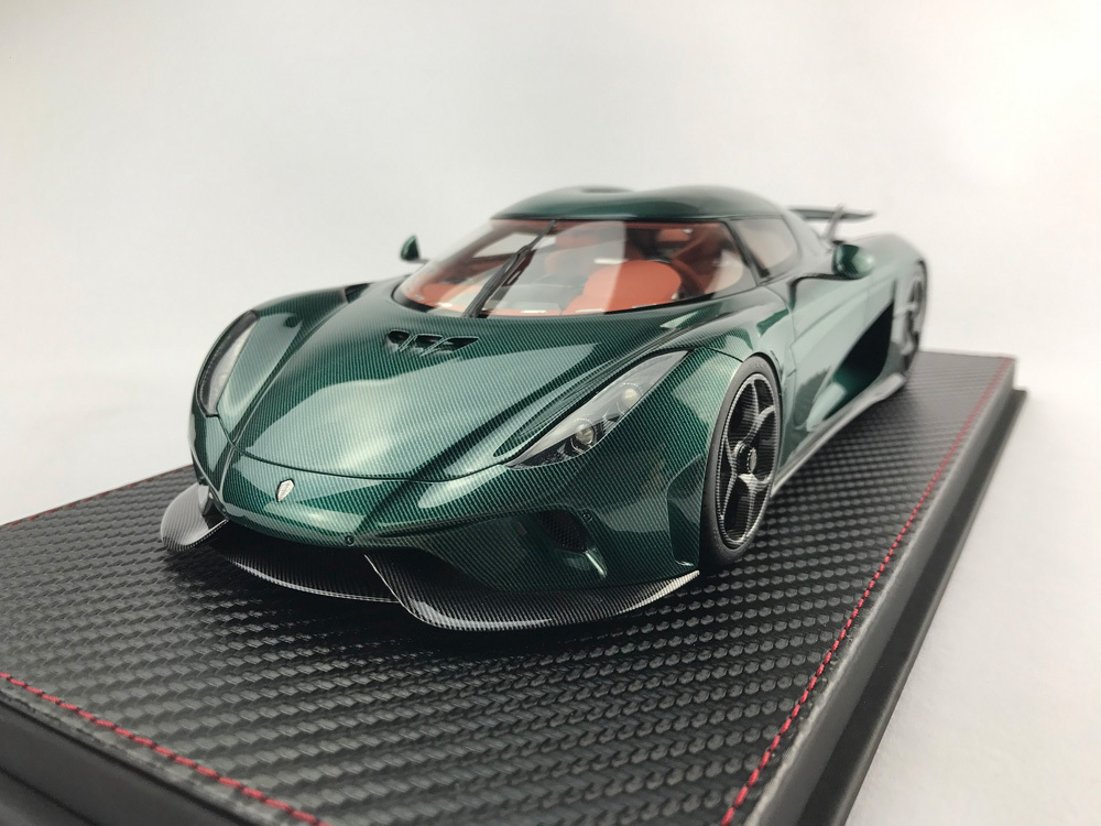 Koenigsegg Regera Carbin Green Tint Frontiart