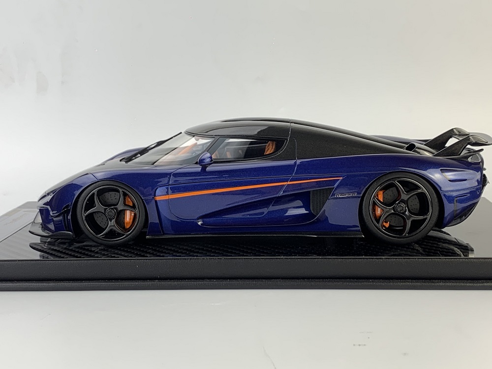 Frontiart Regera Sky Blue Resin Model Car Frontiart