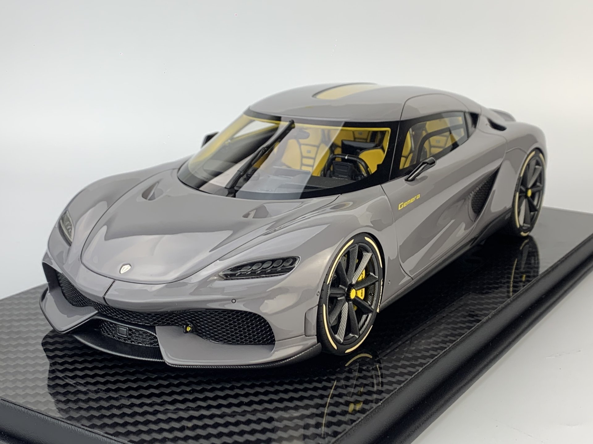 Frontiart 1 18 Koenigsegg Gemera Iron Grey Resin Car Model FrontiArt