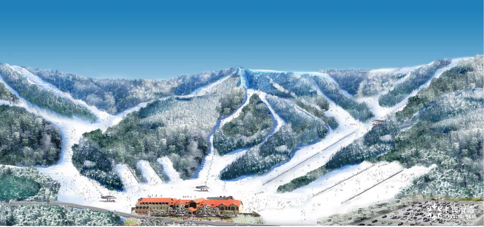 黃岡樑景區滑雪場