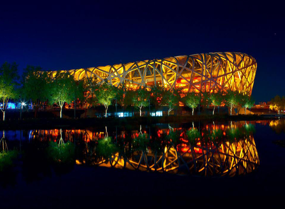 北京奥运主场馆一鸟巢