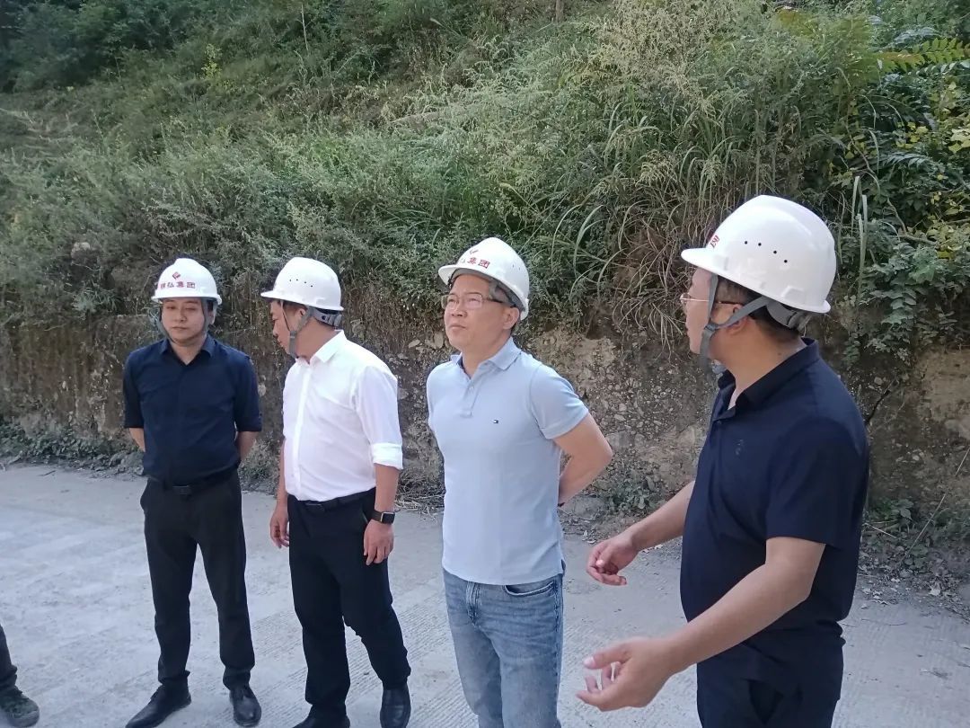 植志刚赴通江矿山项目检查安全生产工作