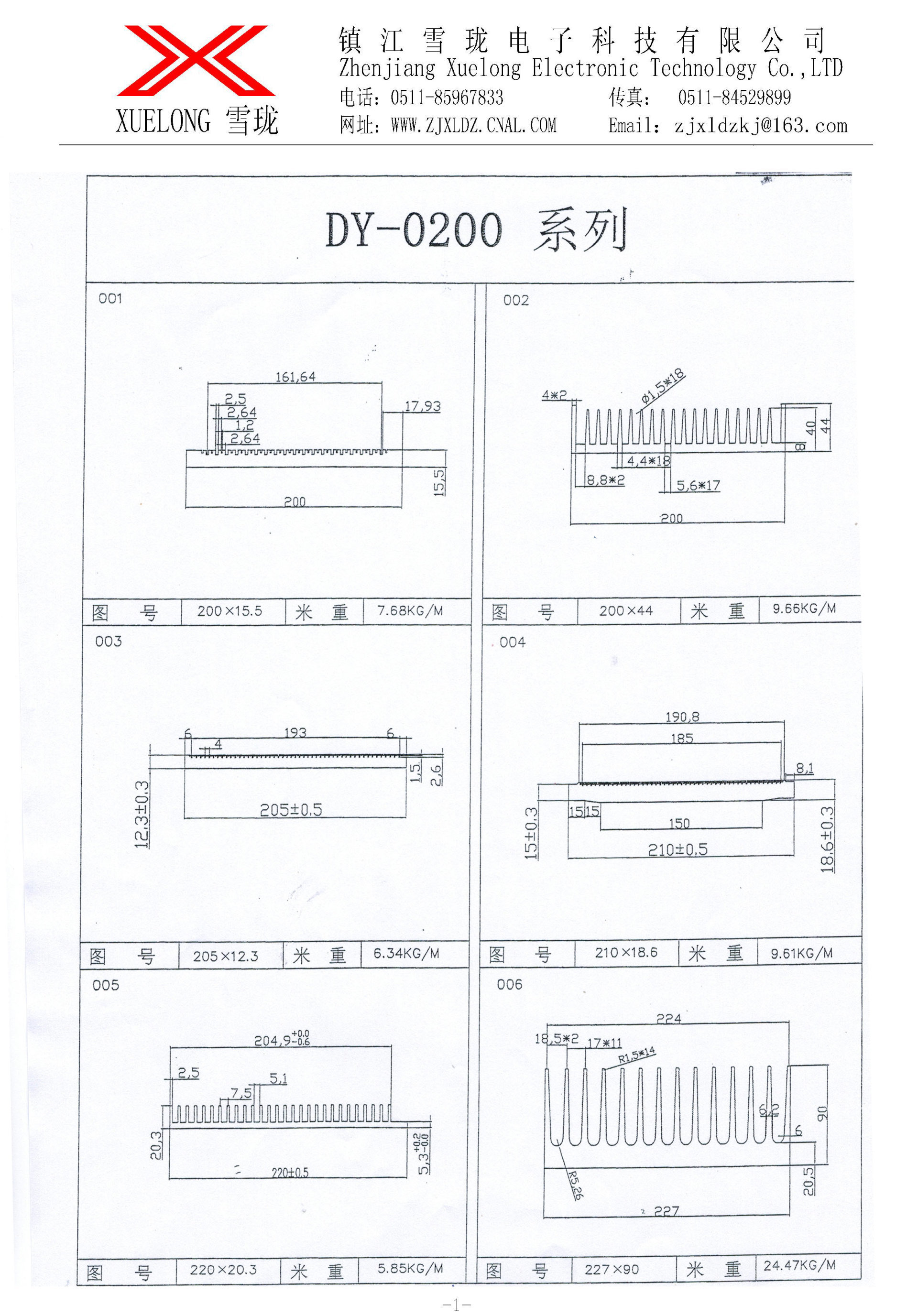 大功率散热器系列