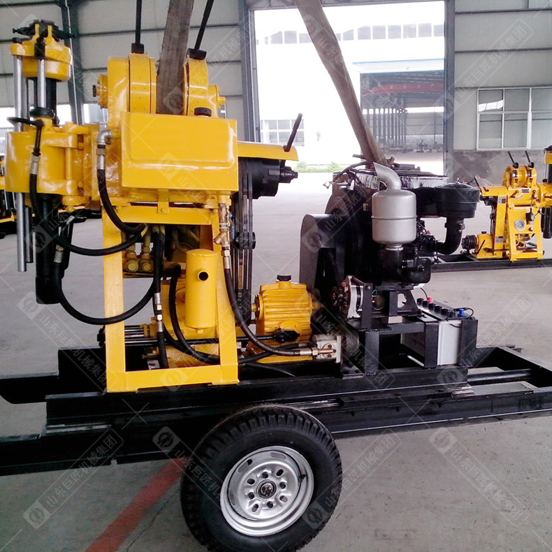 Xyx Wheeled Hydraulic Water Well Drilling Rig Shandong Master