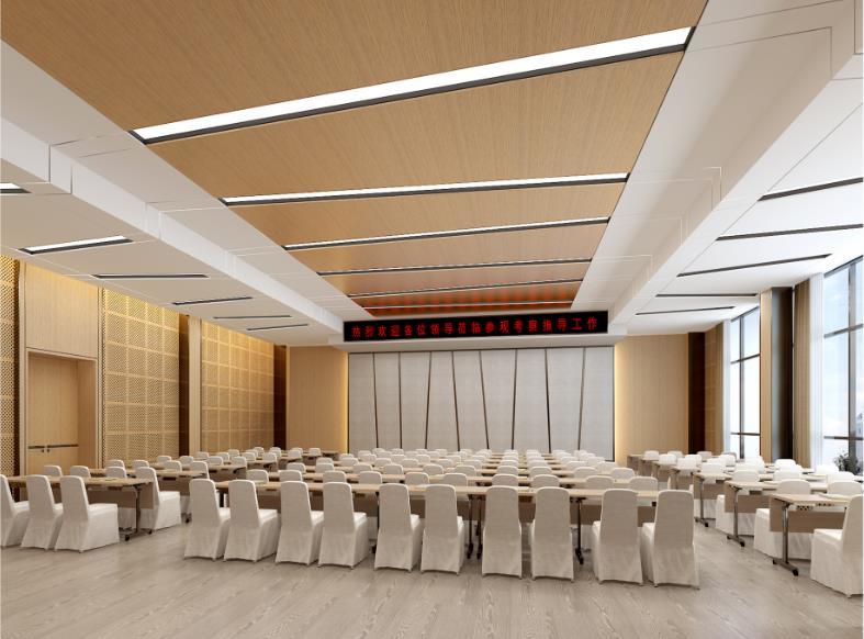 Renderings of Lianbo conference room