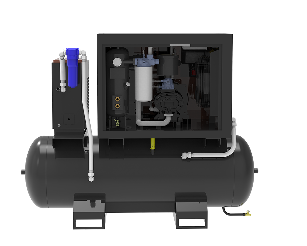 Oil Lubricated C15EF C30EF Suzhou Chanun Compressor Co Ltd