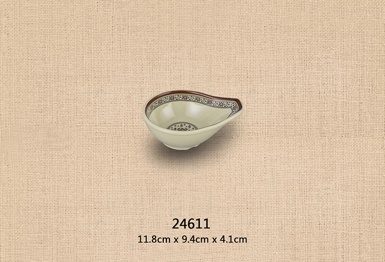 4.6寸異型調味碗（福祥雲）