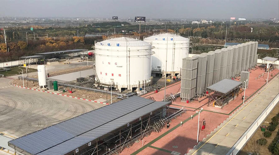 江苏常熟市液化天然气LNG储罐场工程