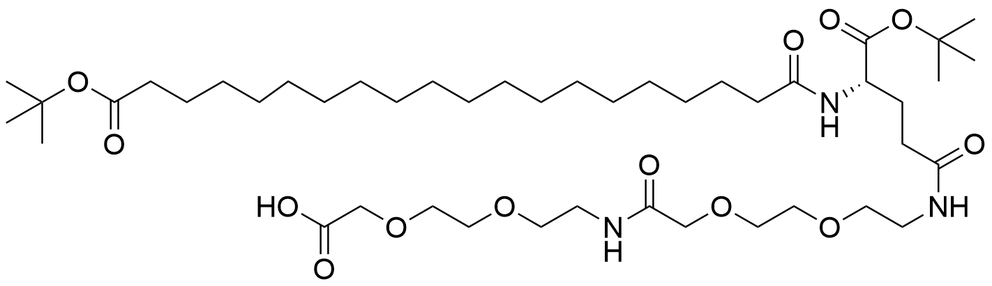 tBuO-ICO-Glu(AEEA-AEEA-OH)-OtBu