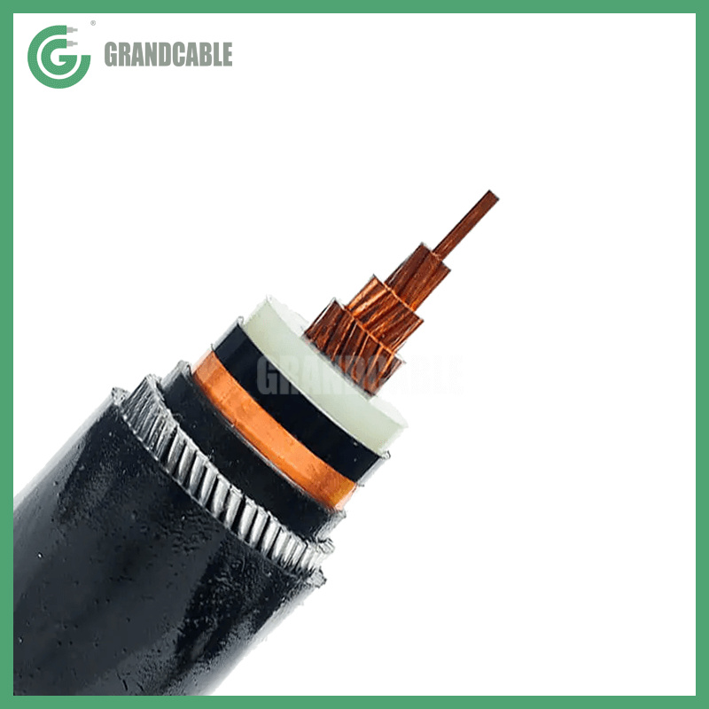 11kV Single Core XLPE Copper Cable 1CX500mm2 Jiangsu Grand Cable CO Ltd