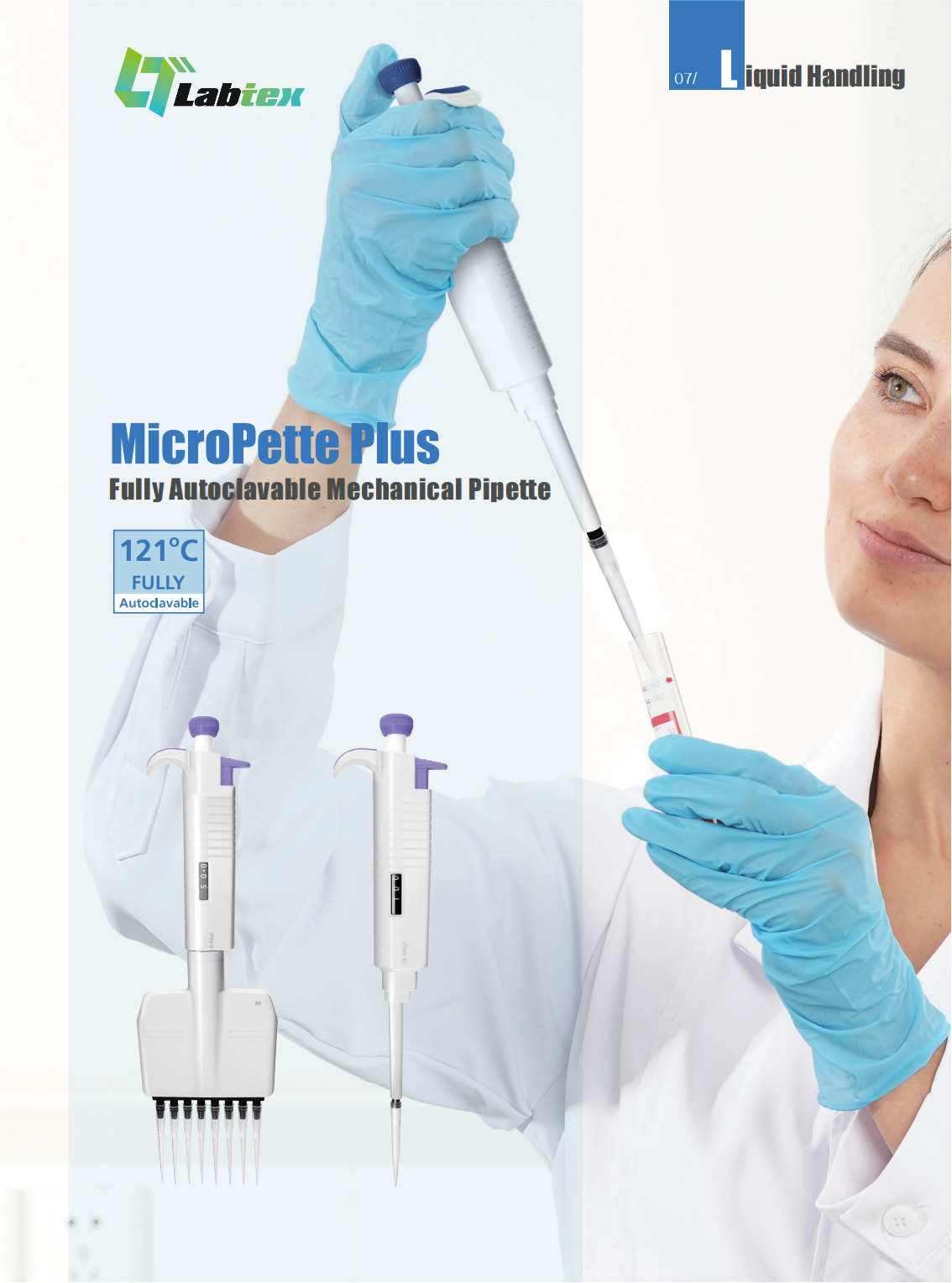 MicroPette Plus Fully Autoclavable Pipette Labtex Biotech China Co Ltd