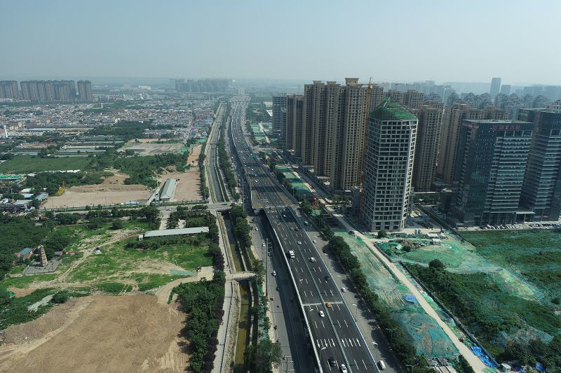 Zhuhong Road rapid transformation project