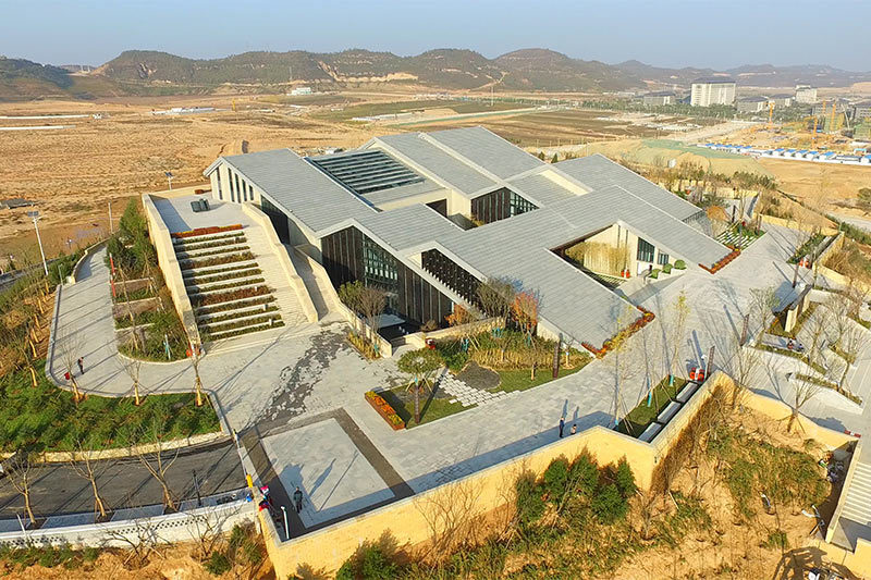 Yanan New District Wenxing Academy mountain cultural park