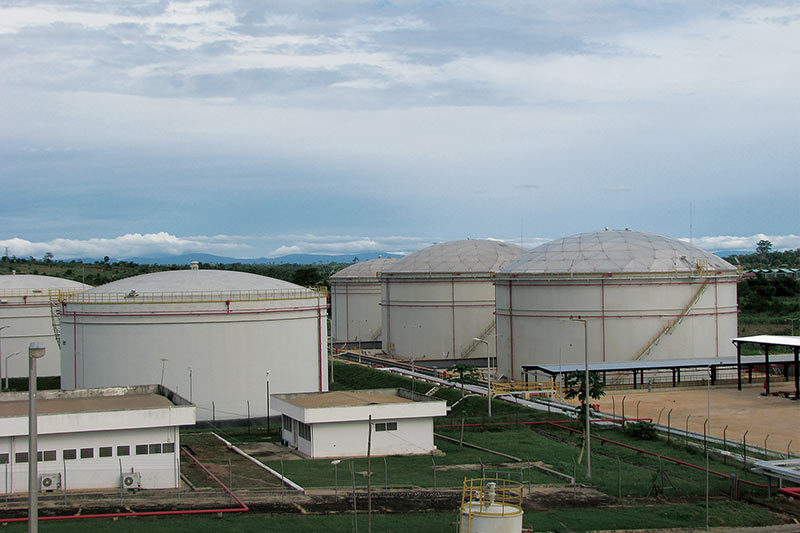 Kumasi oil depot project