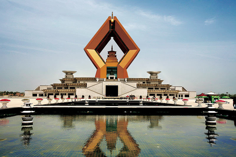 Fimen Temple Heten pagoda project