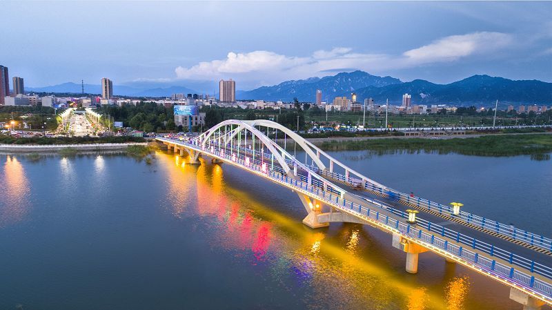 蓝田县西区灞河大桥