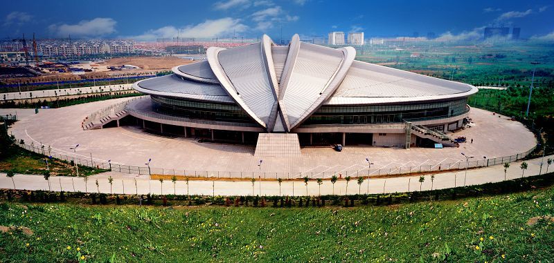 Shandong Binzhou Olympic Sports Center gymnasium