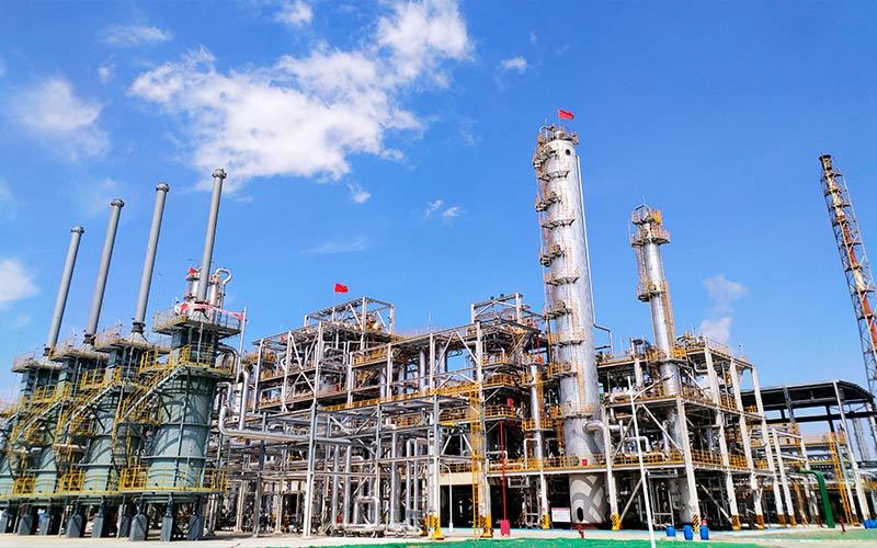 Xinghua 100,000 tons per year synthesis gas ethanol technology demonstration project installation project