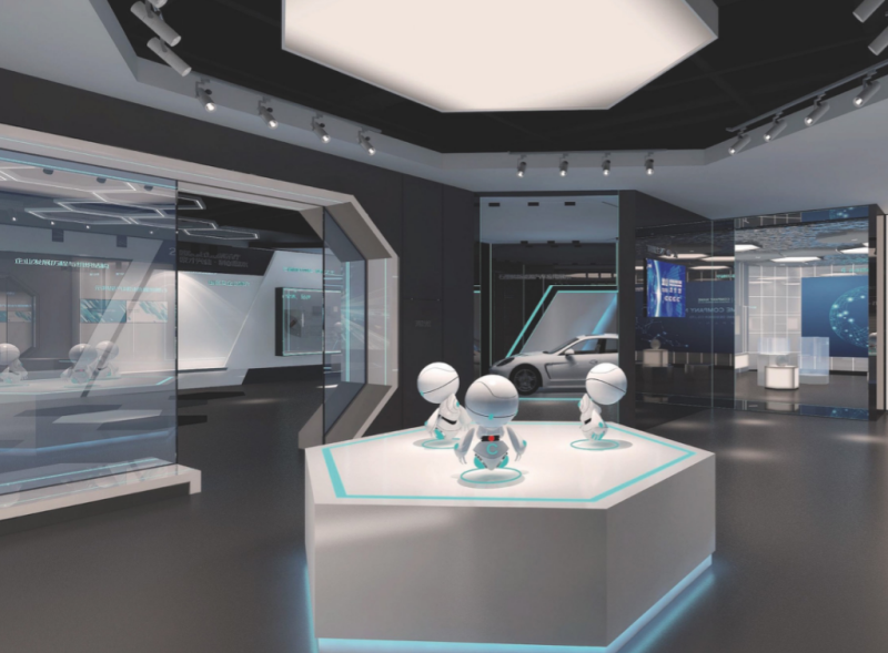 Design and layout of Chongqing Graphene Exhibition Center