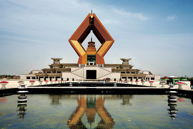 Fimen Temple Heten pagoda project