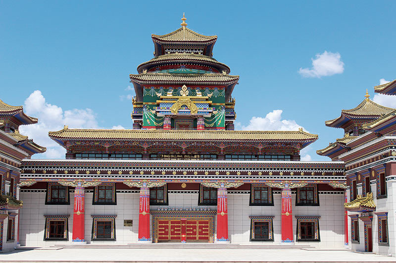 Wulan Living Buddha Mansion project