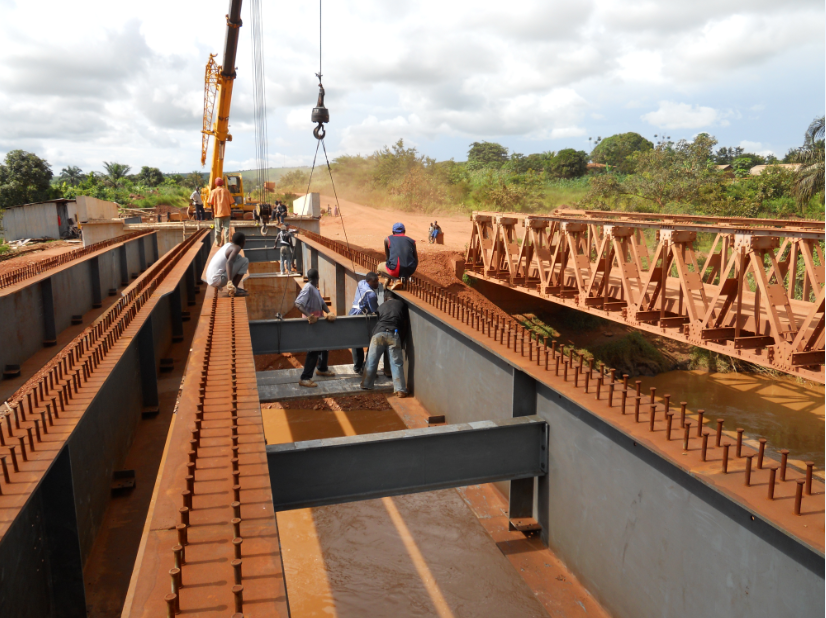 坦桑尼亚钢桥制作