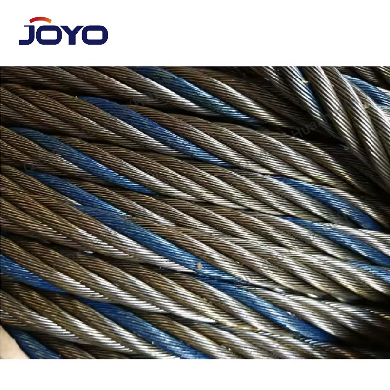 Elevator Rope Ungalvanized X S Fc For Elevator With Sisal Core Steel