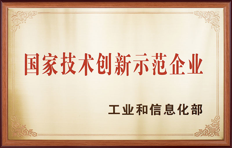 2020国家技术创新示范企业