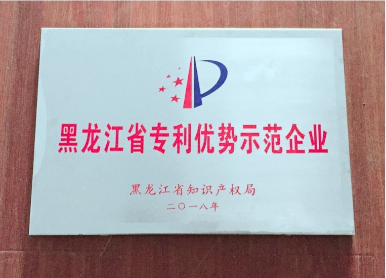 黑龙江省专利优势示范企业
