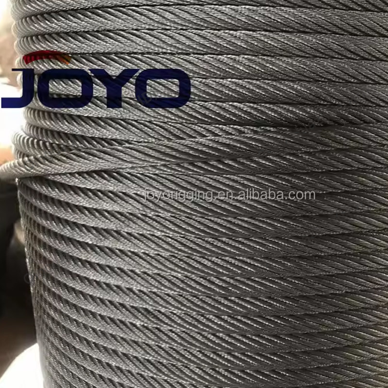 Elevator Rope Ungalvanized X S Fc For Elevator With Sisal Core Steel