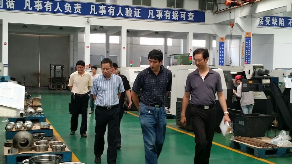 省经信委领导来公司调研