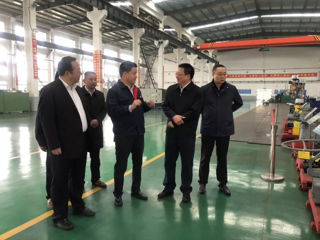 南通市委常委、市纪委书记韩方一行莅临我公司视察调研
