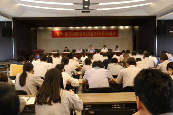 公司召开“两学一做”学习教育常态化制度化部署会议
