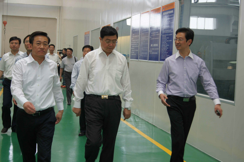 简讯：江苏省政协副主席、省委统战部部长罗一民同志莅临江苏神通调研