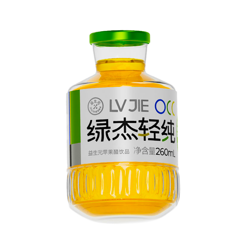 yy易游(中国)m6轻纯益生元苹果醋饮品 260mlX12