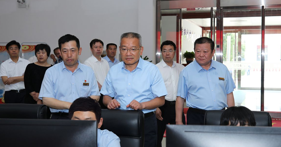 河北省副省长胡启生一行到尊龙凯时集团调研