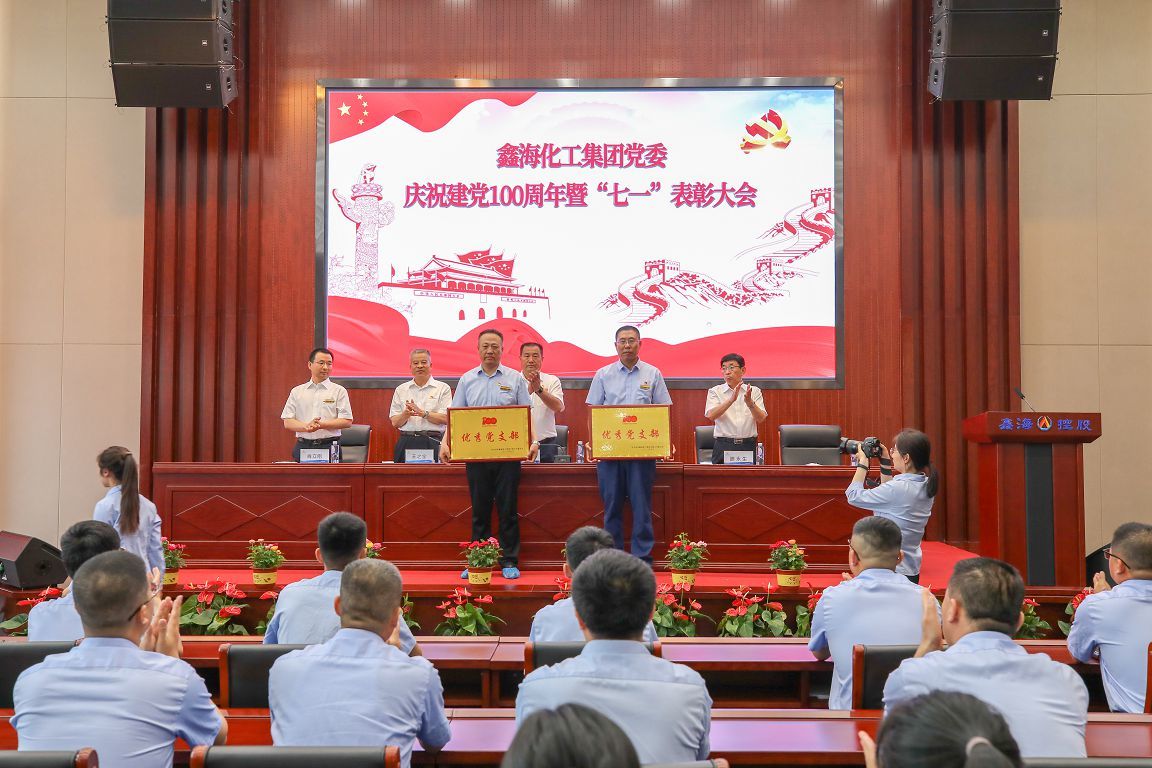 尊龙凯时集团党委举行庆祝建党一百周年“七一”表彰大会