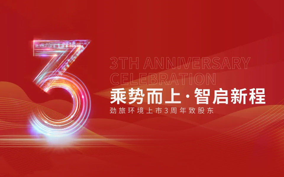 上市三周年致股东丨乘势而上 智启新程