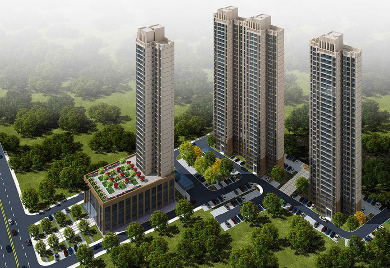 邓甲村还建楼HH1地块建安工程