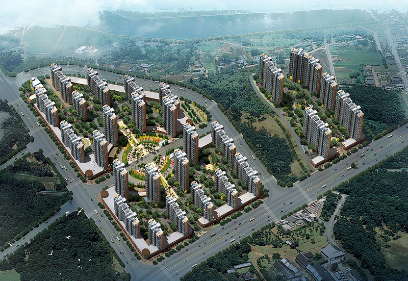 北洋桥村还建住宅楼（效果图）