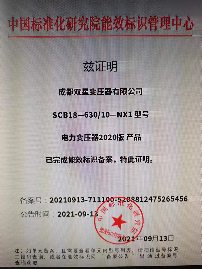电力变压器SCB18-630/10-NX1